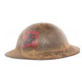 WWI USMC 11th MARINE REGT. MACHINE GUN CO HELMET