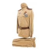 SOVIET ARMY GYMNASTYORKA UNIFORM & MEDALS