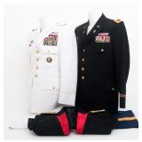 US ARMY CHEMICAL CORPS NAMED OFFICER UNIFORMS
