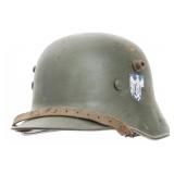REFURBISHED GERMAN M17 DOUBLE DECAL COMBAT HELMET