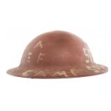 WWI US AEF 173rd INFANTRY M1917 COMBAT HELMET