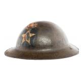 WWI USMC 2nd DIV HQ 5th MARINE REGIMENT MKI HELMET
