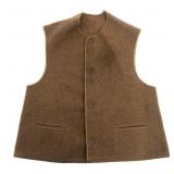 WWI US AEF WOOL JERKIN CUSTOM MADE VEST