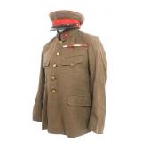 IMPERIAL JAPANESE 2nd LIEUTENANT VISOR CAP & TUNIC
