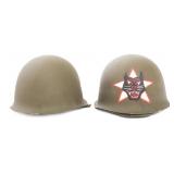 INDOCHINA WAR ARVN PAINTED M51 HELMETS