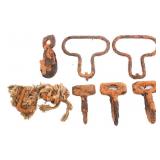 WWII US D-DAY 101st AIRBORNE DUG PARACHUTE RIGGING