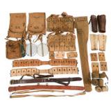 WWI US ARMY HAVERSACKS, GRENADE VEST & FIELD GEAR
