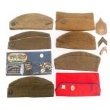 WWI - CURRENT US ARMY GARRISON CAPS & PATCHES