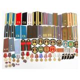 COLD WAR SOVIET SHOULDER TABS, INSIGNIA, & MEDALS