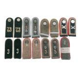 WWII GERMAN HEER SHOULDER BOARD SETS