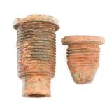CIVIL WAR UNION & CONFEDERATE ARMY PARROTT FUZES