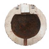 CIVIL WAR US HALVED 7LB FUSED CANNONBALL
