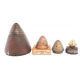WWI BRITISH ARTILLERY SHELL FUZES