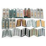 WWII GERMAN OFFICER SHOULDER BOARDS & COLLAR TABS