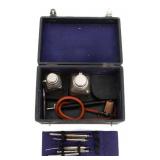 19th CENTURY MEDICAL CAUTERIZING SET