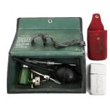 19th CENTURY US ANESTHESIA KIT & SYRINGE SET