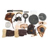 WWII USAAF FLIGHT HELMETS & AVIATION GEAR