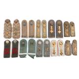 WWI IMPERIAL GERMAN EM & OFFICER SHOULDER BOARDS