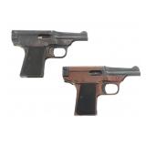 DAVIS-WARNER INFALLIBLE 32 ACP CALIBER PISTOLS