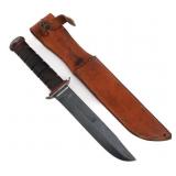 WWII USMC RED SPACER MkII FIGHTING KNIFE - ROBESON
