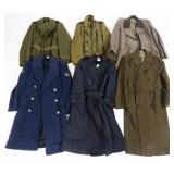 COLD WAR US ARMY, NAVY & AIR FORCE OVERCOATS