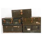WWII - COLD WAR US ARMED FORCES TRUNKS
