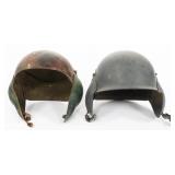 WWII USAAF M5 AERIAL GUNNER FLAK HELMET SHELLS