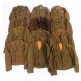 WWII US ARMY ENLISTED MAN IKE JACKETS