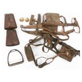 WWI US ARMY CAVALRY BRIDLES & STIRRUPS