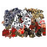 WWII - COLD WAR US ARMED FORCES RANK PATCHES