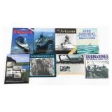 US NAVY SHIPS & SUBMARINE PICTORIAL BOOKS