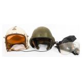 COLD WAR US ARMED FORCES TANKER & FLIGHT HELMETS