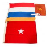 SIGNAL, BRIGADIER GENERAL & SAIGON FLAGS