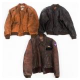 A-2 STYLE LEATHER JACKETS