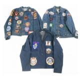COLD WAR US ARMED FORCES DENIM TOUR JACKETS
