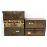 WWII - COLD WAR US ARMED FORCES TRUNKS
