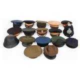 COLD WAR US, UK, & POLISH VISOR HATS AND HELMETS