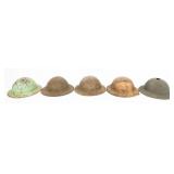 WWI US ARMY AEF M1917 HELMET SHELLS
