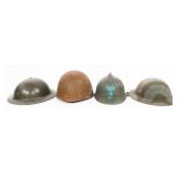 WWI - WWII UK, SOVIET & FRENCH HELMETS