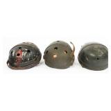 COLD WAR US & WEST GERMAN TANKER HELMETS