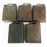 WWII - VIETNAM WAR USMC & ARMY JERRY CANS