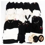 WWII US NAVY JUMPERS, TROUSERS & SAILOR CAPS
