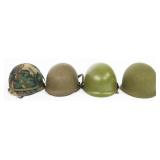 COLD WAR US ARMY M1 COMBAT HELMETS