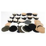 WWII - COLD WAR US NAVY VISOR CAPS & HEADGEAR