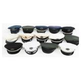 COLD WAR US ARMED FORCES VISOR CAPS