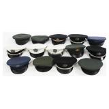 COLD WAR US ARMED FORCES VISOR CAPS