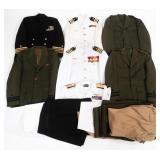 WWII US NAVY OFFICER DRESS UNIFORMS