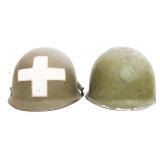 KOREAN WAR - VIETNAM WAR US M1 COMBAT HELMETS