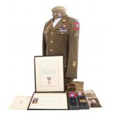 WWII US ARMY 82nd AIRBORNE NAMED GROUPING