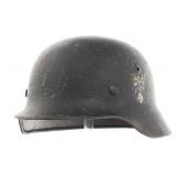 REFURBISHED WWII GERMAN M35 COMBAT HELMET
